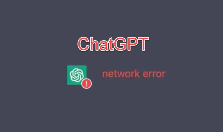 Chatgpt Network Error: Here’s How to Fix it